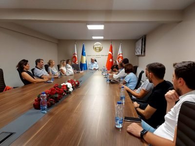 Prizren “Ukshin Hoti” Üniversitesi hocaları ile Sorunlar Tartışıldı