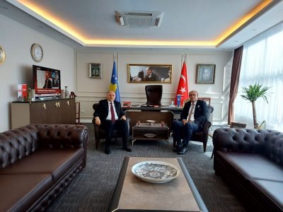 T.C. Priştine Büyükelçisi’nden Başkanımıza Kurban Bayramı Ziyareti