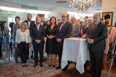 KDTP Heyeti, T. C. Priştine Büyükelçiliği Tarafından 15 Temmuz Demokrasi ve Milli Birlik Günü Vesilesiyle Düzenlenen Programa Katıldı