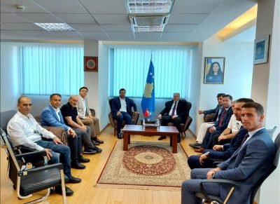 Bağcılar Belediyesi Başkanı ve Heyeti, Genel Başkanımıza Ziyarette Bulundu