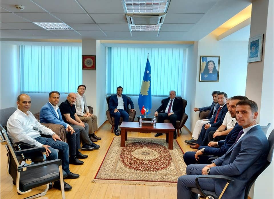 Bağcılar Belediyesi Başkanı ve Heyeti, Genel Başkanımıza Ziyarette Bulundu