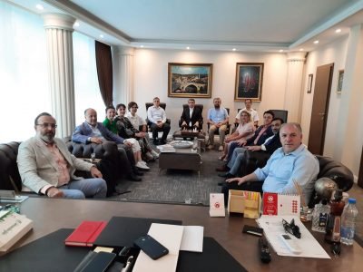 Merkez Binamızda Türkiye’den Gelen Milletvekilleri ve Belediye Başkanı ile Meclis Üyelerini Ağırladık