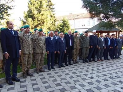 Başkanımız Dragaş’ta Şehit Anma Törenine Katıldı