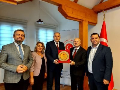T.C. Prizren Başkonsolosu Serdar Özaydın’a veda ziyareti