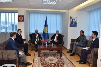 TÜRKSOY Temsilcilerinden Genel Başkanımız Fikrim Damka’ya Ziyaret