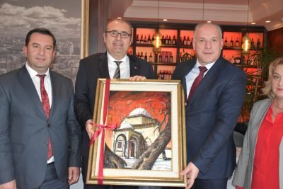 Büyükelçi Çağrı Sakar’a Veda Yemeği