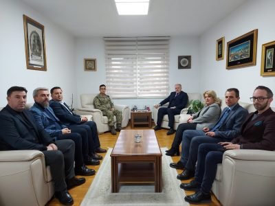 Parti Yetkililerimiz, Türk Temsil Heyet Başkanlığına Geçmiş Olsun Ziyaretinde Bulundu