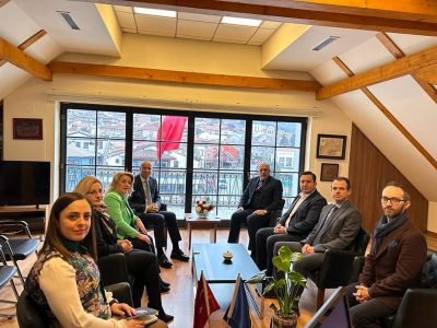 Partimizden Yeni Göreve Başlayan T. C. Prizren Başkonsolosu Celal Doğan’a Geçmiş Olsun Ziyareti