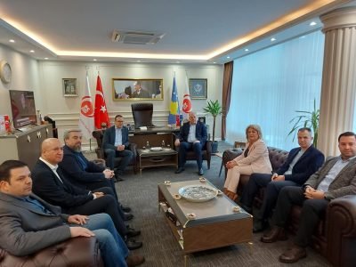 T.C. Priştine Büyükelçisi Sayın Tunç Angılı’yı Parti Merkezimizde Ağırladık