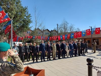 Başkanımız ve Milletvekillerimiz, Mamuşa Çanakkale Şehitler Anıtı’nda Düzenlenen Törene Katıldı