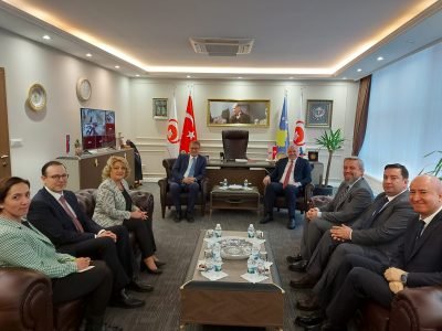 T. C. Dışişleri Bakanlığı Balkanlar ve Orta Avrupa Genel Müdürü, Büyükelçi Sayın İlhan Saygılı Partimizi Ziyaret Etti