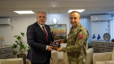 Başkanımız KFOR Komutanı Ulutaş’ı Ziyaret Etti