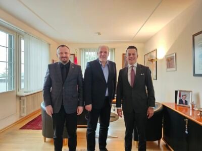 Genel Başkanımız Fikrim Damka, Zürih’te Kosova ve Türkiye Başkonsolosları ile Görüştü