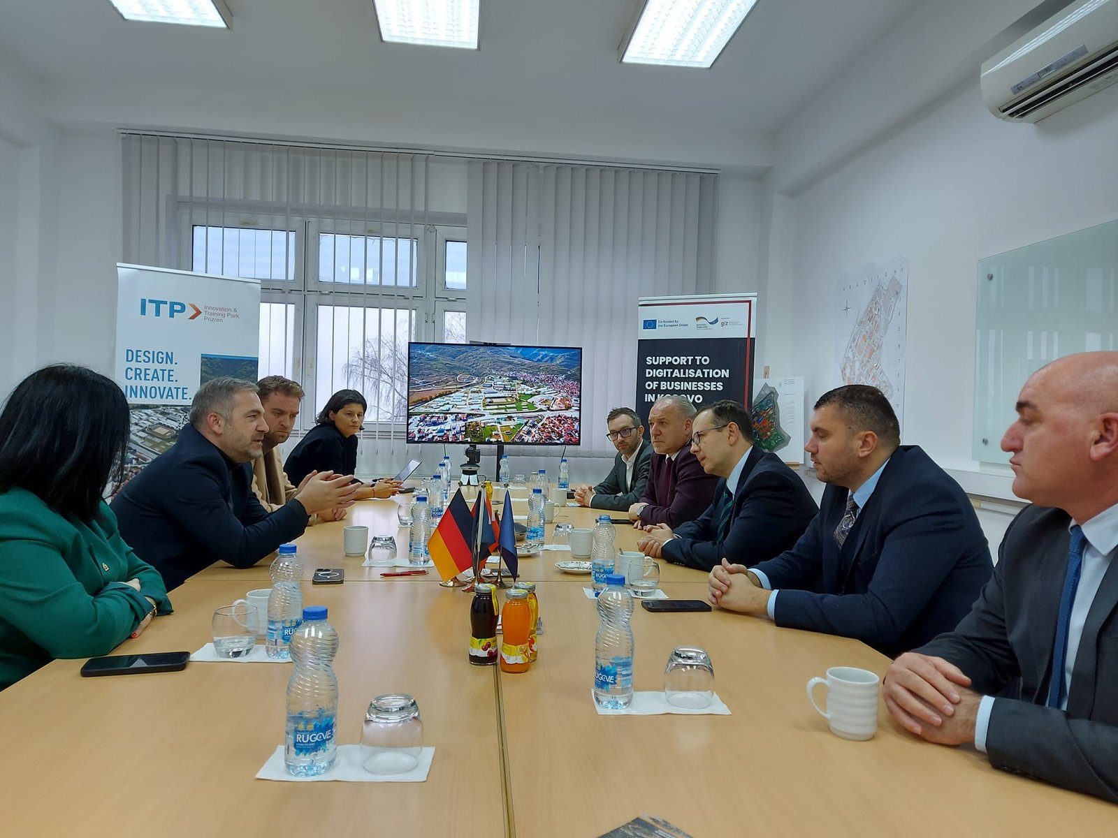 Prizren’de İTP İnovasyon parkı ve işletmelere ziyaret