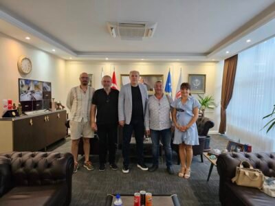 Genel Başkanımız Fikrim Damka, OYÇED Başkanı ve Sanat Kıbrıs Gazetesi Yazı İşleri Müdürü ile Görüştü