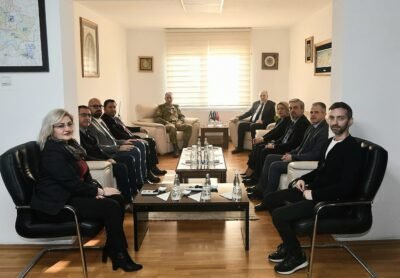 Türk Temsil Heyeti Başkanı Albay Sabri Gökhan Karamürsel’e Taziye Ziyaretinde Bulundu