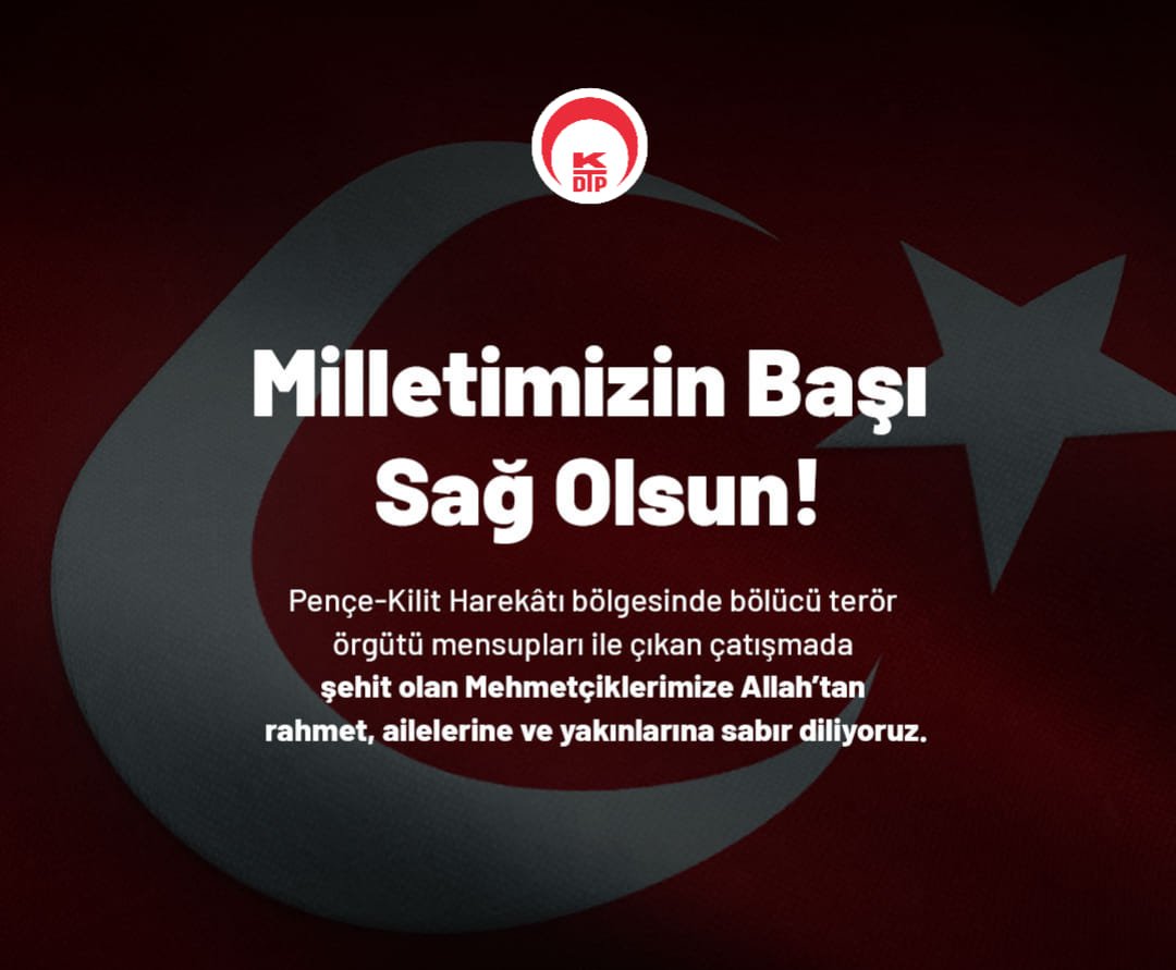  Milletimizin başı sağ olsun. 