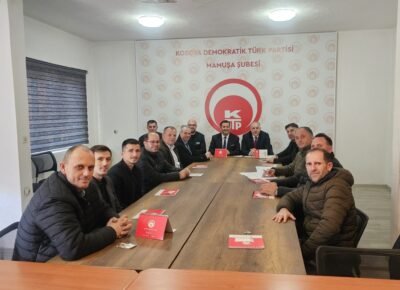 Başkanımız, Mamuşa Şube Yönetimi ile Bir Araya Geldi