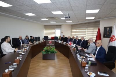 Genel Başkanımız, Adana ziyaretleri kapsamında Adana Sanayi Odası ve Adana Ticaret Odasını Ziyaret Etti