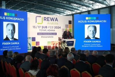 Genel Başkanımız, REWA Anatolia Geri Dönüşüm ve Atık Yönetimi Fuarı ve Kongresi’ne Katıldı
