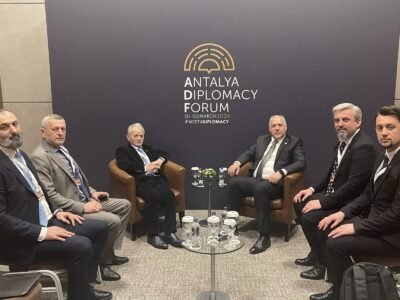 Kırım Tatar Türklerinin Milli Lideri Mustafa Kırımoğlu ile Görüşüldü