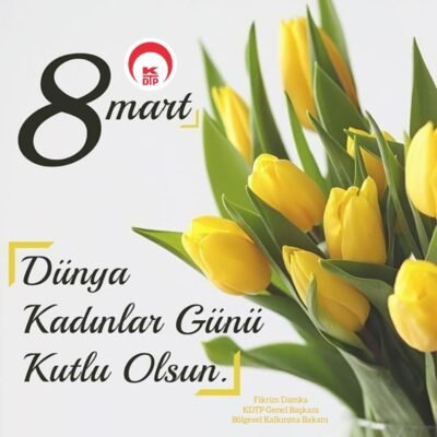 8 Mart Dünya Kadınlar Günü Kutlu Olsun