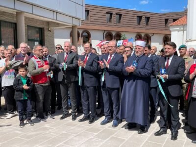 Genel Başkanımız Fikrim Damka, Cumhurbaşkanı Recep Tayyip Erdoğan ile Emir Alaaddin Camii Açılışına Katıldı