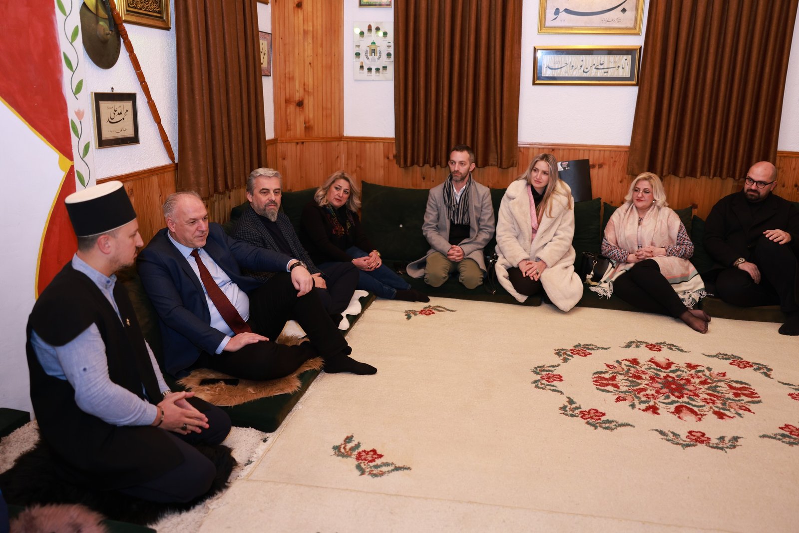 Sinani Tekkesine Ziyaret