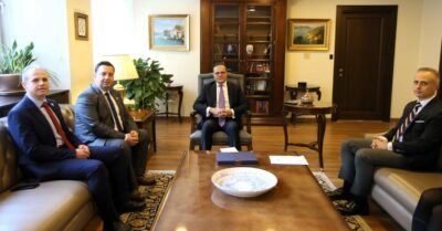 Ankara’da Dışişleri Bakan Yardımcısı Mehmet Kemal Bozay İle Görüşüldü