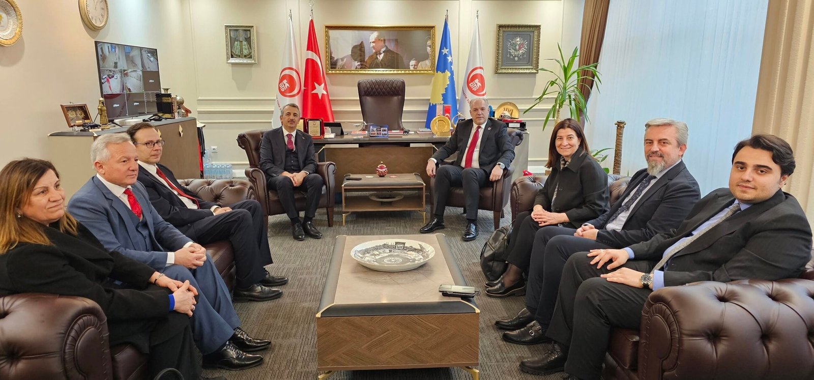 Edirne Valisi Yunus Sezer’i Partimizde Ağırladık